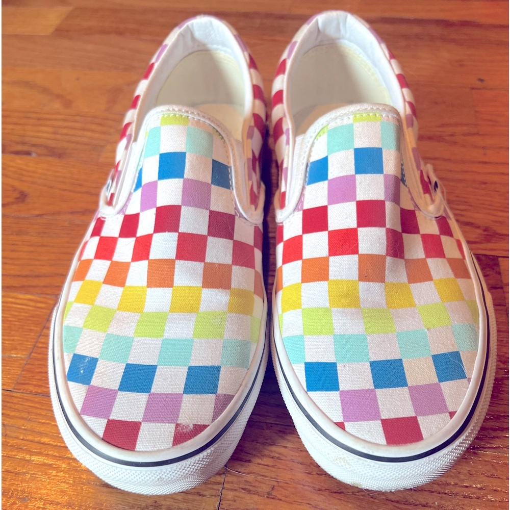 Vans Women’s Ua Classic Slip-on Low-Top Sneakers *only worn 2x I bought too big!